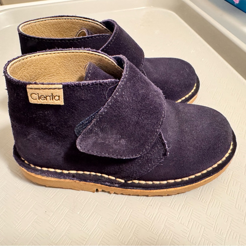 Cienta Kids Boots in Navy Blue